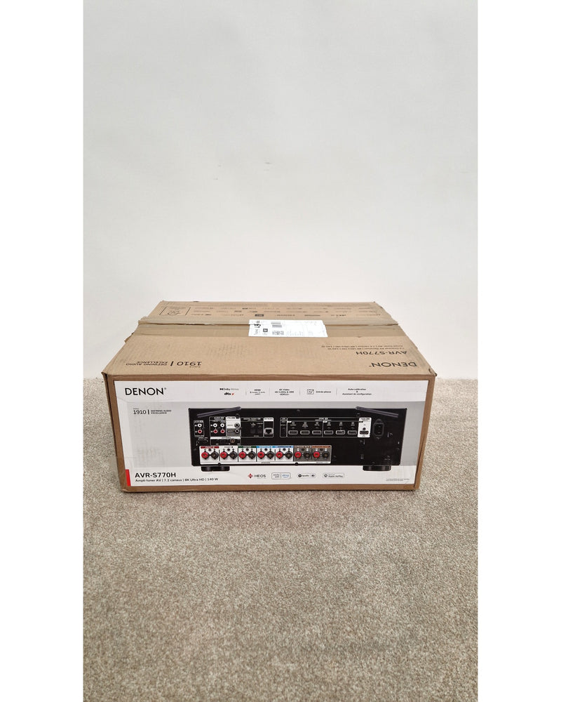 Denon AVR-S770H - Receiver - Black - Like New w/ Original Box, Manuals, remote_control - image 17