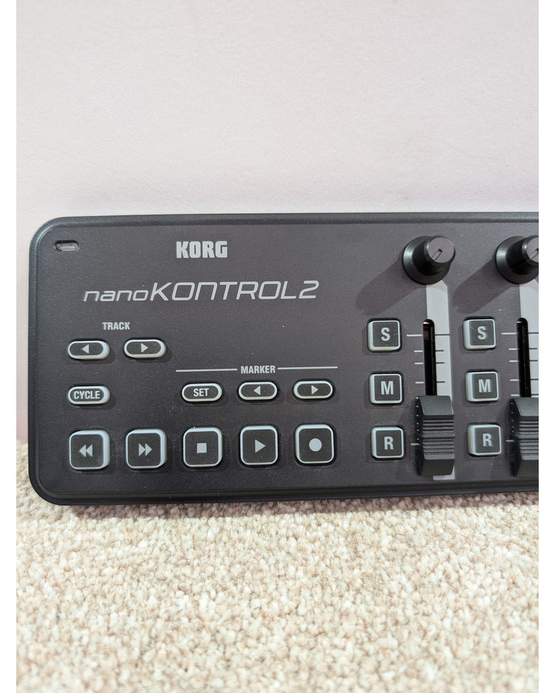 Korg nanoKONTROL2 - MIDI Controller - Black - Excellent w/ Original Box & Manuals - image 5