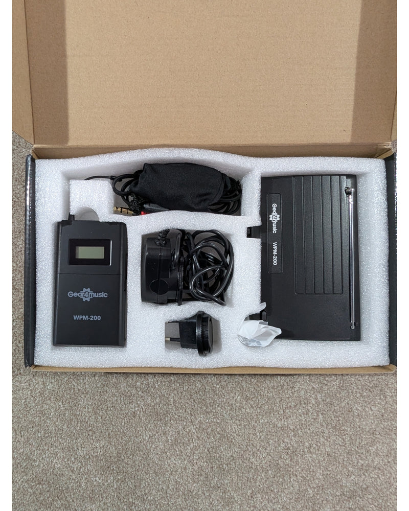 Gear4Music WPM-200 - Wireless System - Like New w/ Original Box, Manuals, Power Supply - image 13