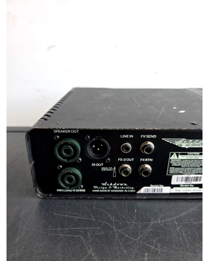 Ashdown RM 500 EVO Head - Bass Amplifiers - Spares or Repair - Image 6