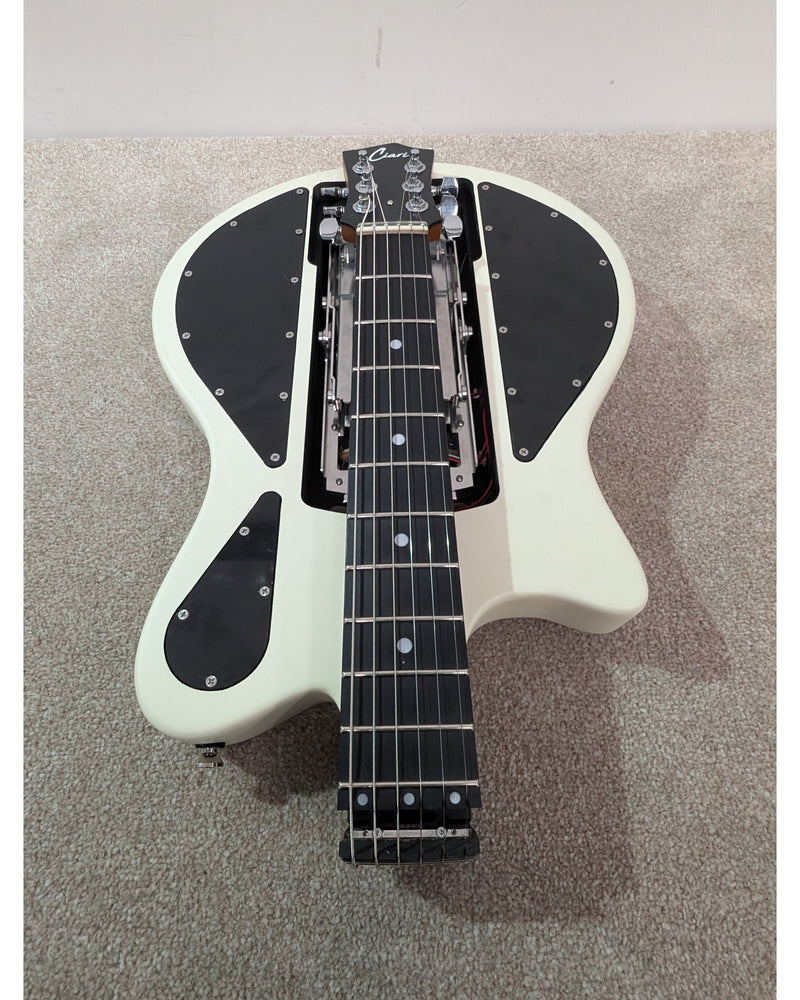 Ciari Ascender Trio - Electric Guitar - Cream/Black - Like New w/ Soft Case - image 13