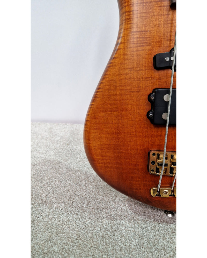 Warwick Streamer LX Jazzman - Bass Guitar - Natural - Very Good w/ Soft Case - image 11