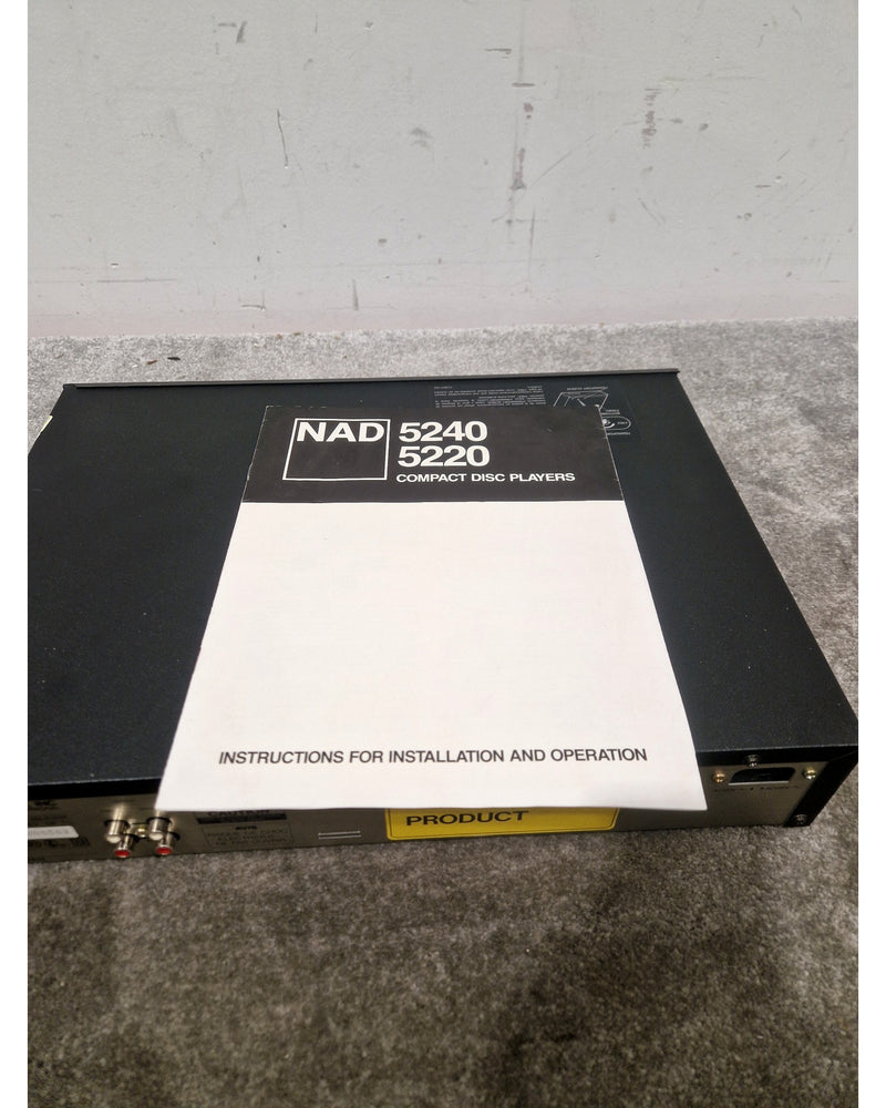 NAD 5240 - Compact Disc Player - Grey - Good - Image 5