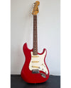 Squire Stratocaster 1995 - Red - Made IN China Electric Guitar - Classic Design - Good w/ Soft Case - Photo 2