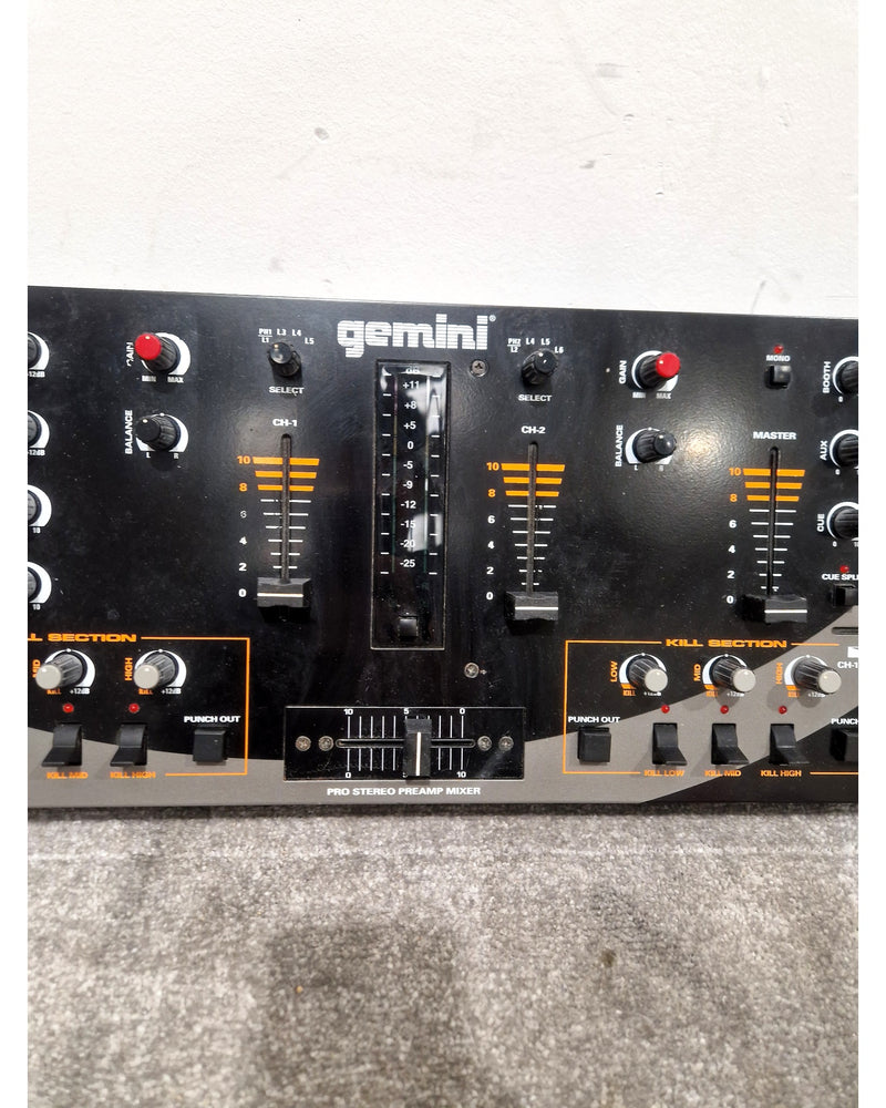 Gemini KL-19 Pro - DJ Mixer - Black DJ Mixer - 4-Channel - Good w/ Original Box - Image 10