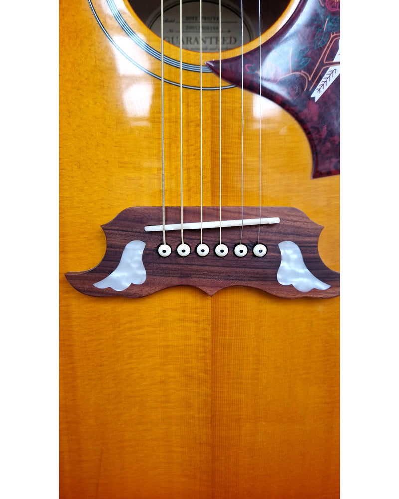Epiphone Dove Pro/VB Masterbuilt - Acoustic Guitar - Good w/ new strings - image 3