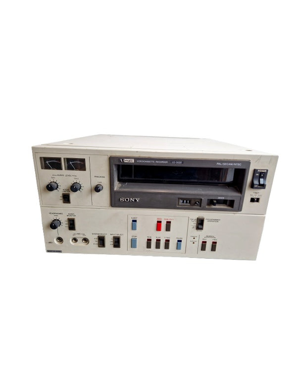 Sony U-Matic VO-5630 - Video Recorder - Cream - Spares or Repair