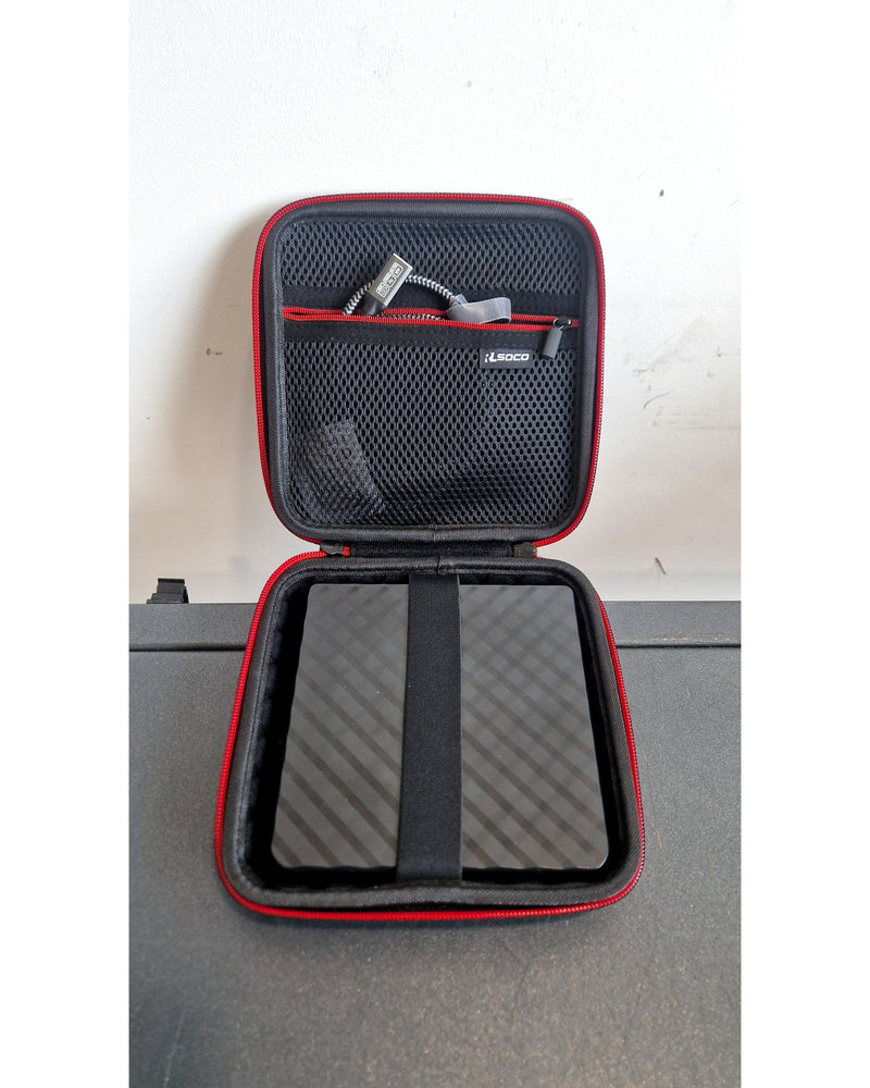 Generic External CD Drive with Case - Disk Drive - Like New w/ Soft Case - image 4