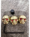 3 Pcs Metal Guitar Volume Tone Control Knobs - Gold – Control Knob - Excellent - Photo 6
