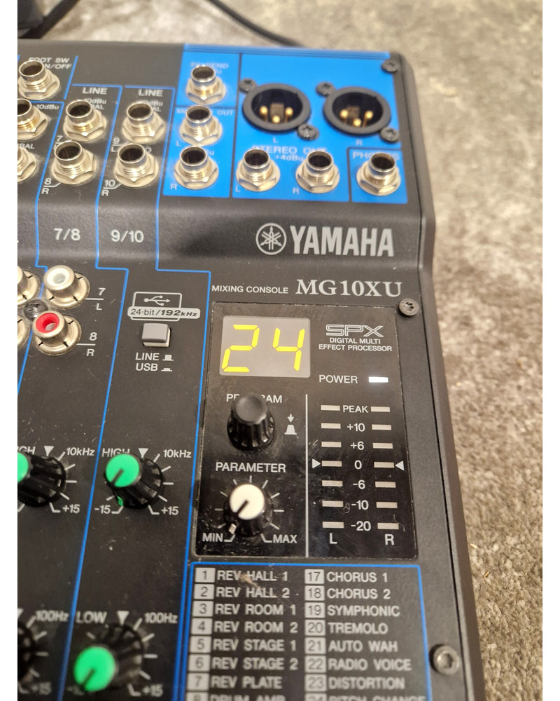 Yamaha MG10XU - Mixer - Excellent - Image 2