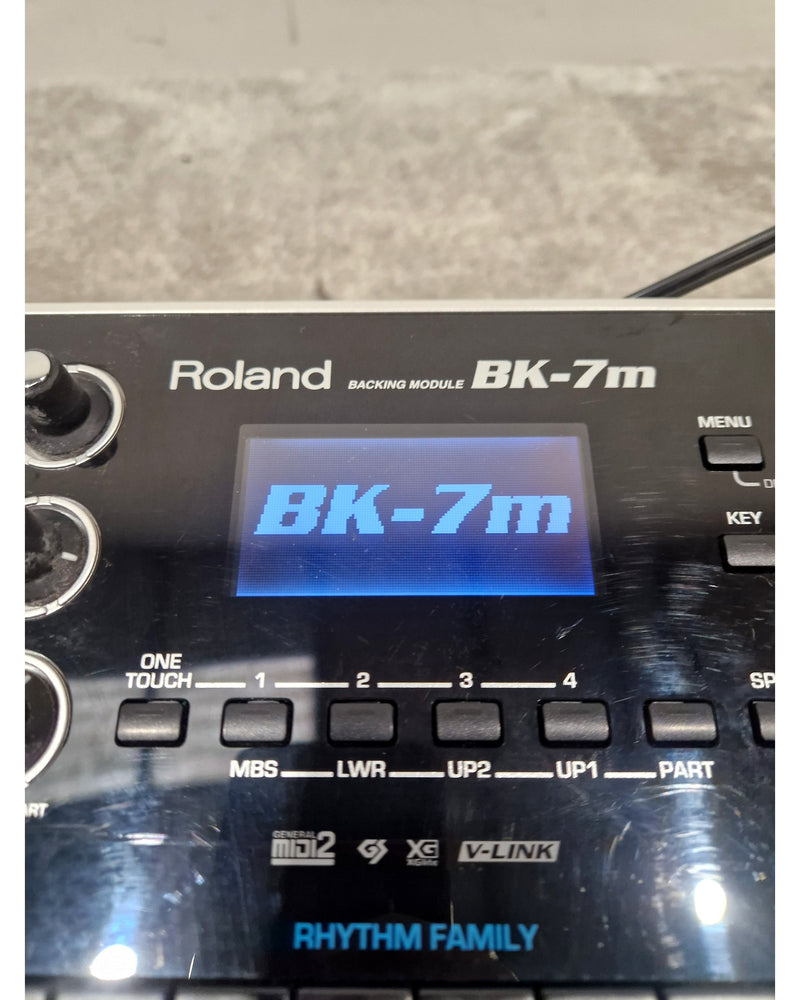 Roland BK-7m - Backing Module - Black - Good w/ Power Supply - Image 2