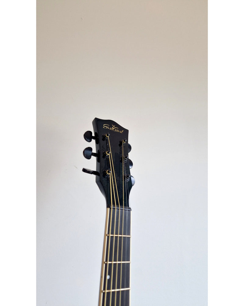 EastCoast G1CE-BB - Acoustic Guitars - Blue Burst - Excellent w/ Original Box, New Strings, Pick guard - Image 9
