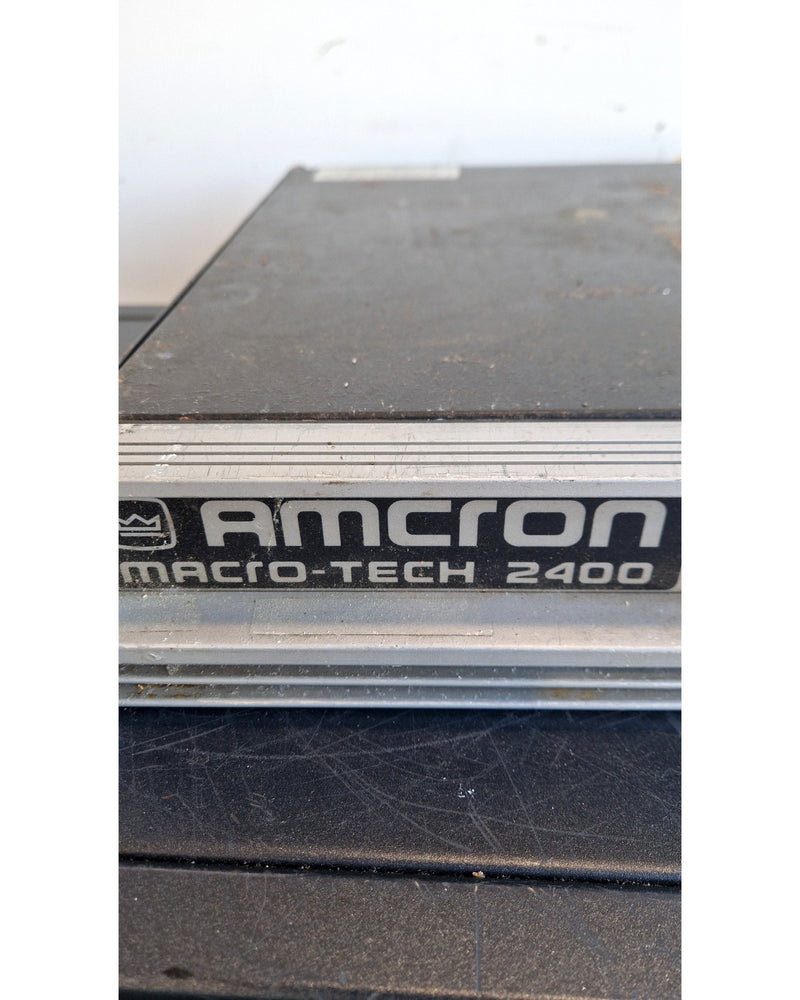 Amcron Macro-Tech 2400 - Power Amplifiers - Spares or Repair - Image 4