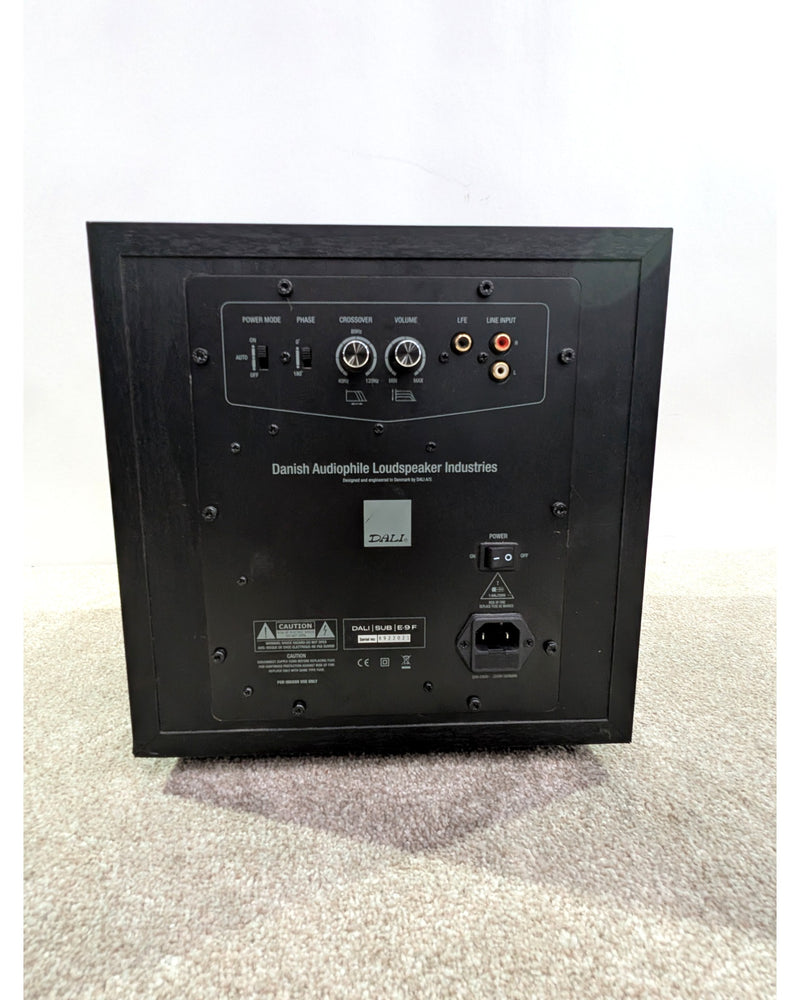 DALI SUB E-9 F - Subwoofer - Black - Spares or Repair - image 3