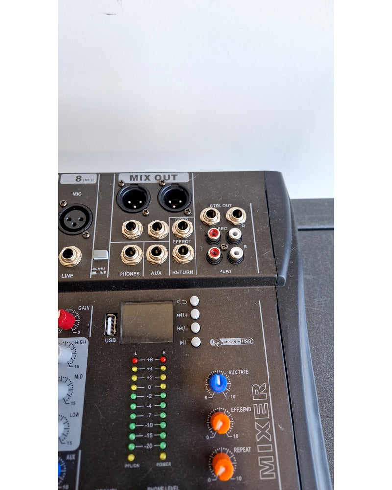 GMUME 8 Channel Professional Mixer - Mixer - Good - Image 19