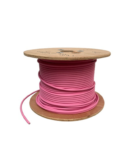 Unbranded Industrial Grade Equipment Wire 100M - Pink - Excellent - Image 1