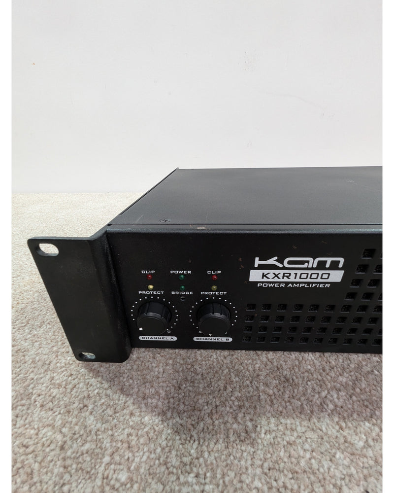 Kam KXR1000 - Power Amplifier - Black - Fair - image 4