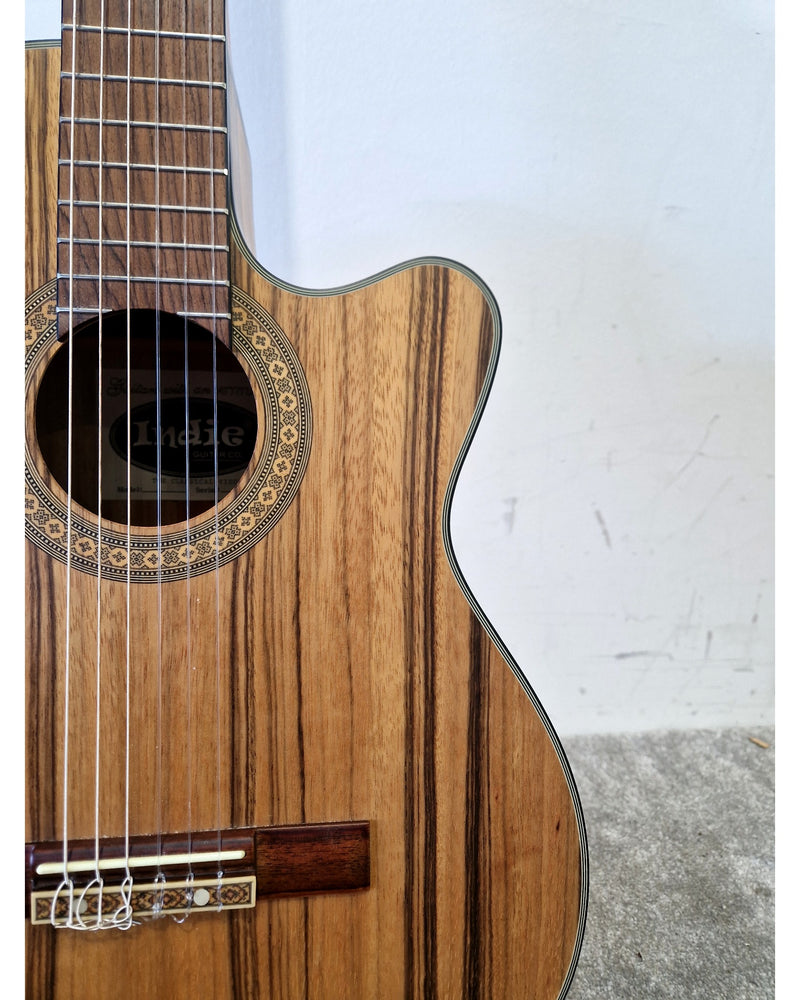 Indie Classical Visual CE - Acoustic Guitars - Natural - Excellent w/ Soft Case - Image 15