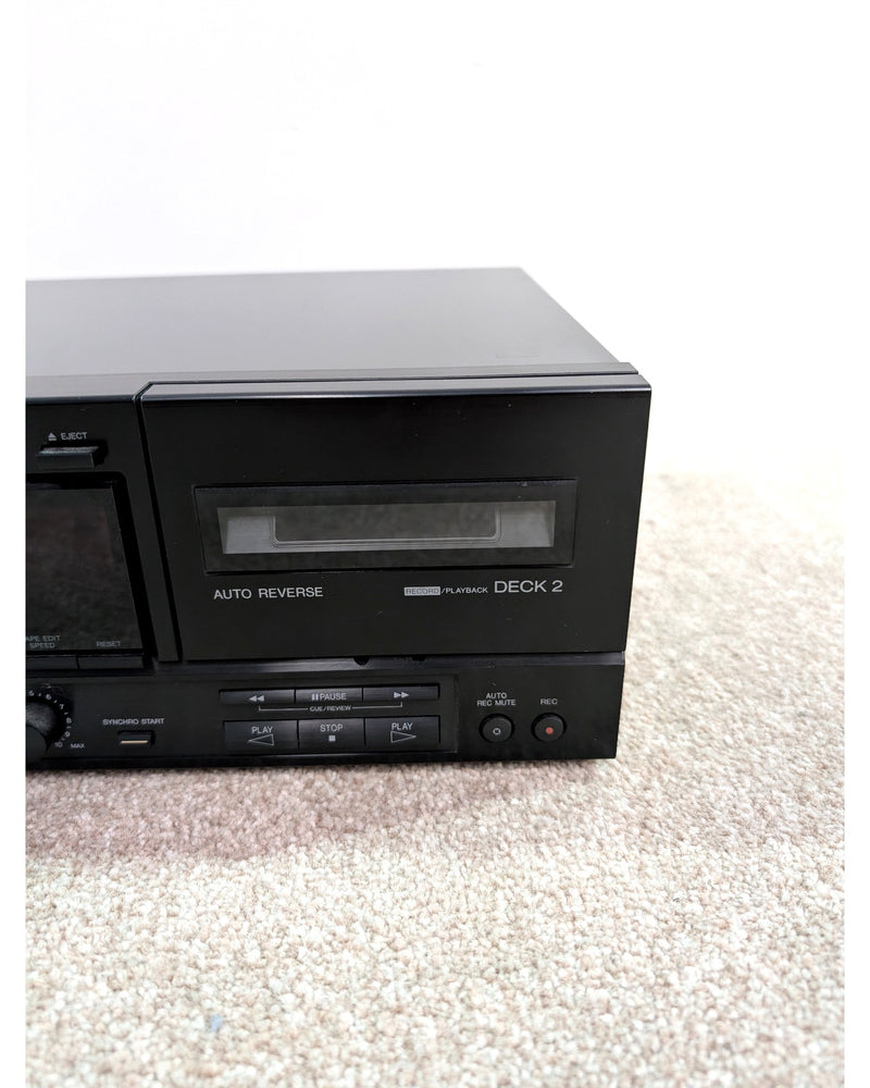 Technics RS-X102 - Cassette Deck - Black - Good w/ Original Box & Manuals - image 2