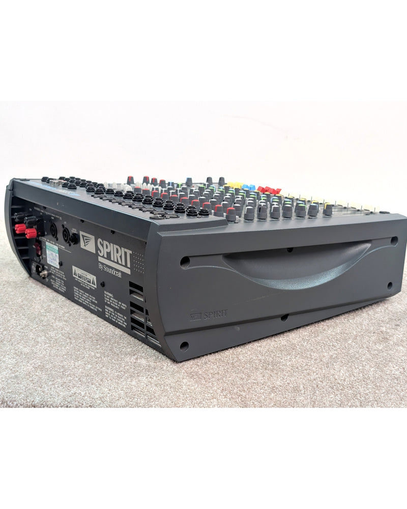 Soundcraft Spirit Powerstation - Mixer - Black - Fair w/ Soft Case - image 14