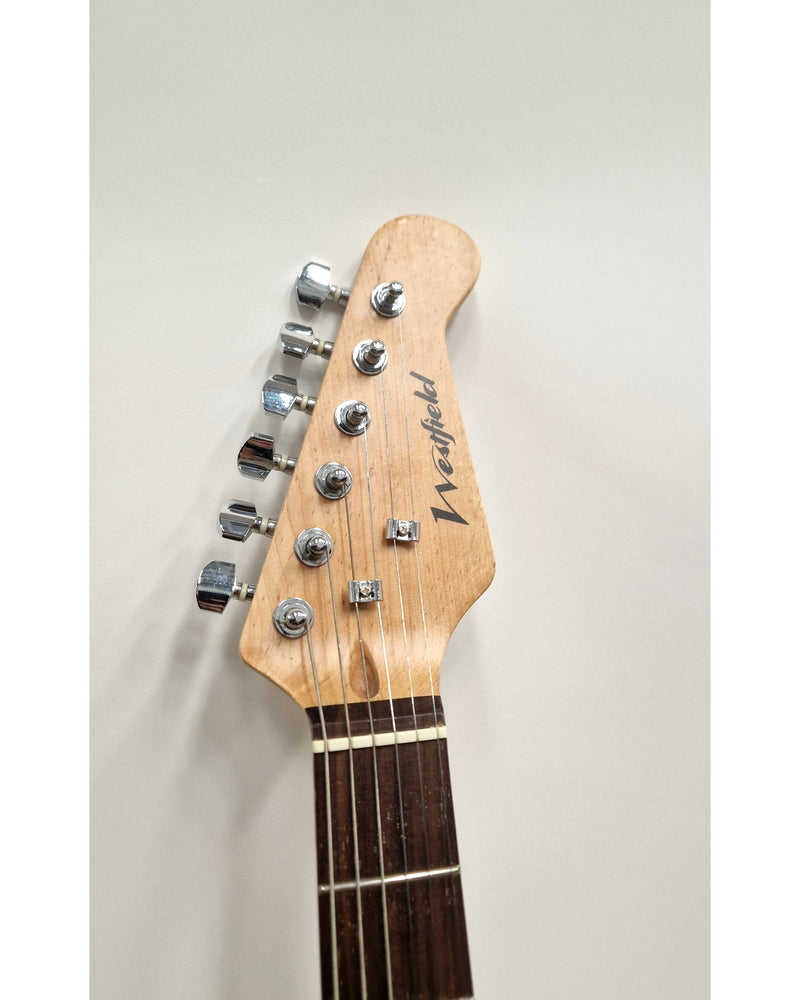 Westfield E1000 Strat - Electric Guitar - Sunburst - Excellent w/ Soft Case - image 6