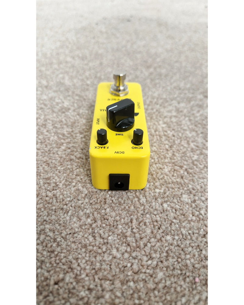 Donner Yellow Fall Delay mini Pedal - Excellent - image 7