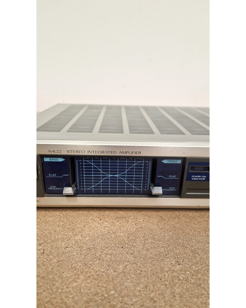 JVC A-K22 - Hi-Fi Amplifiers - Silver - Very Good - Image 4