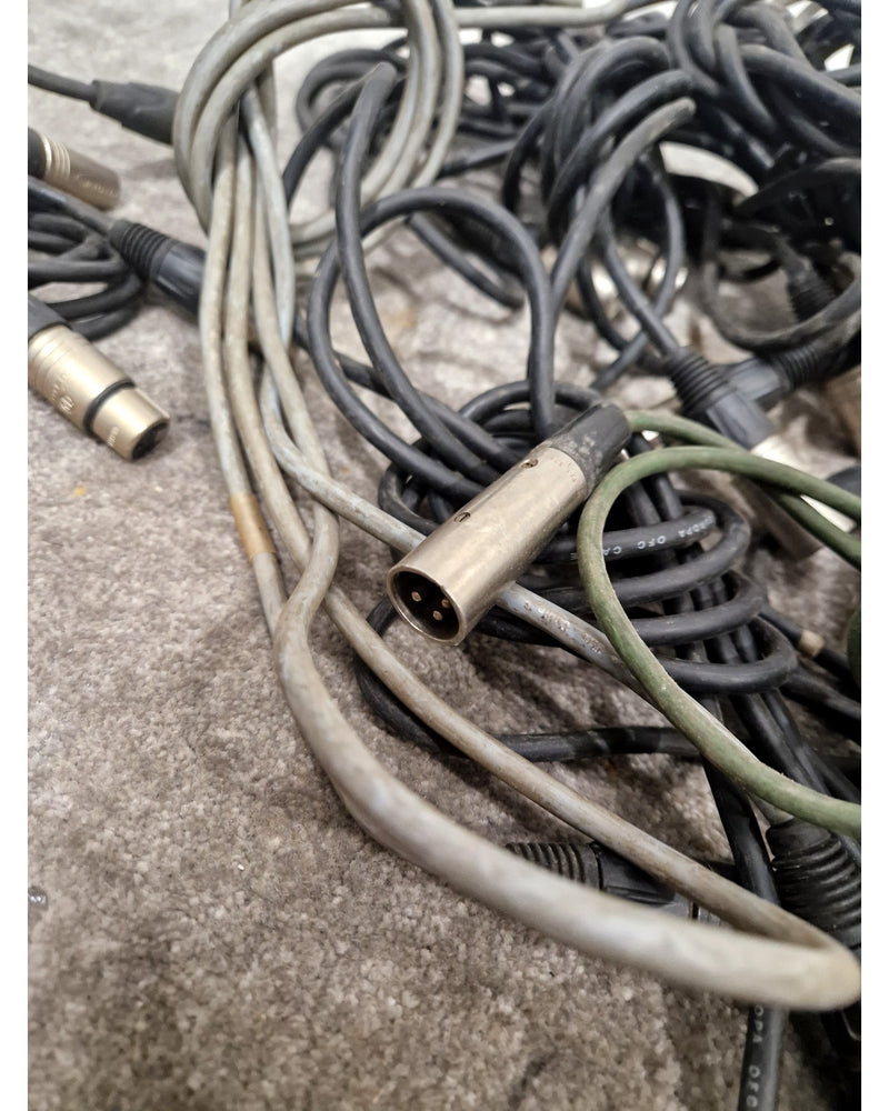 Job LOT OF XLR To XLR Cables - X14 – XLR Cable - Good - Image 2