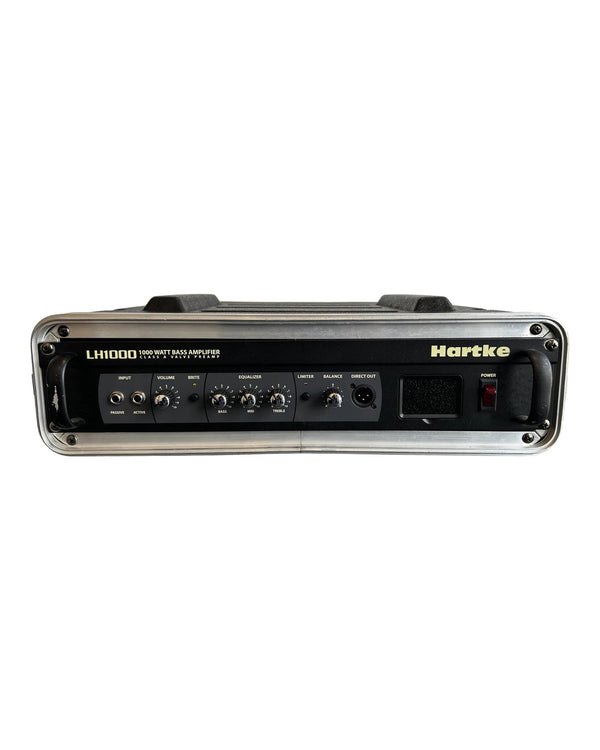 Hartke LH1000 - Bass Amplifier - Black - Good w/ rack-mounted in flight case