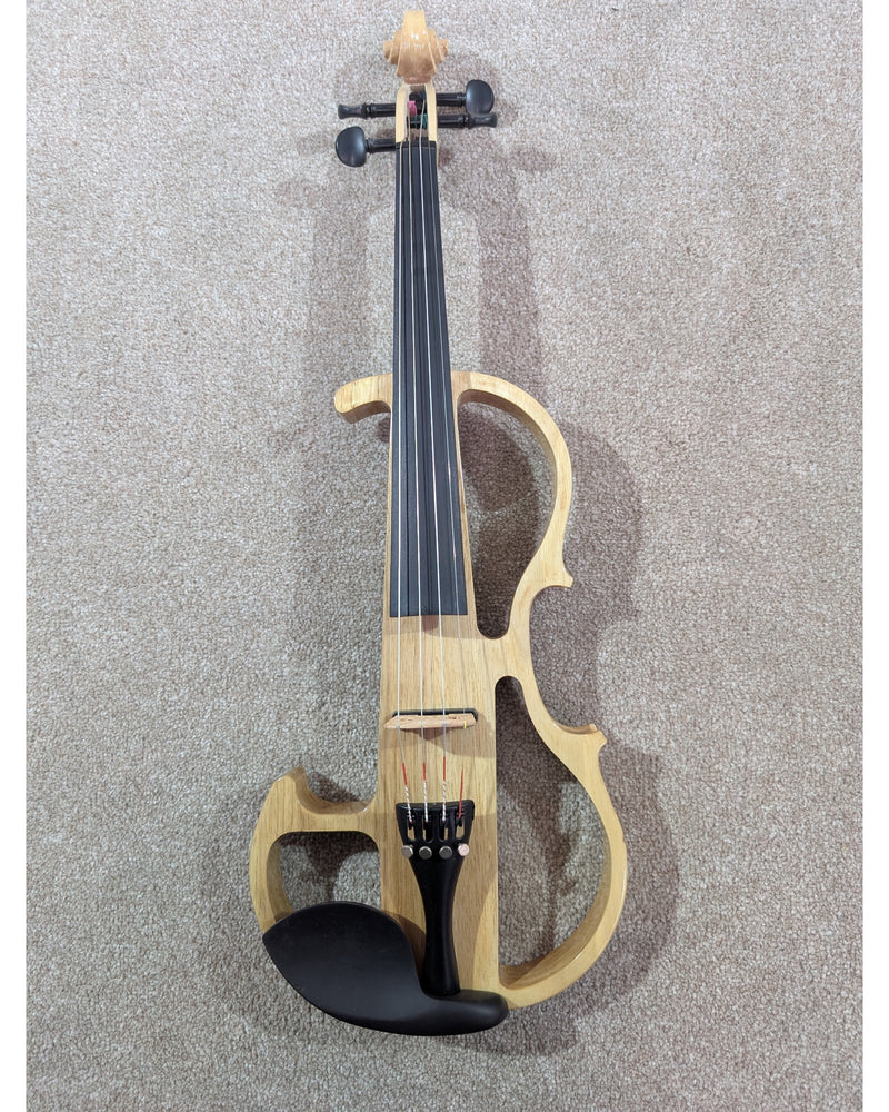 Gear4music Electric Violin - Violins & Strings - Natural - Excellent w/ Hard Case & Key to the hardcase - image 2