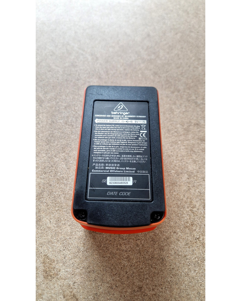 Behringer Super Fuzz - Effects Pedal – Fuzz Pedal - Excellent - Image 5