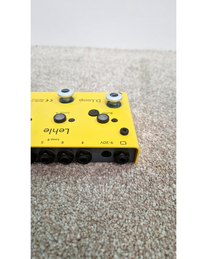 Lehle D.Loop SGoS - Footswitch - Yellow - Like New w/ Manuals - image 4
