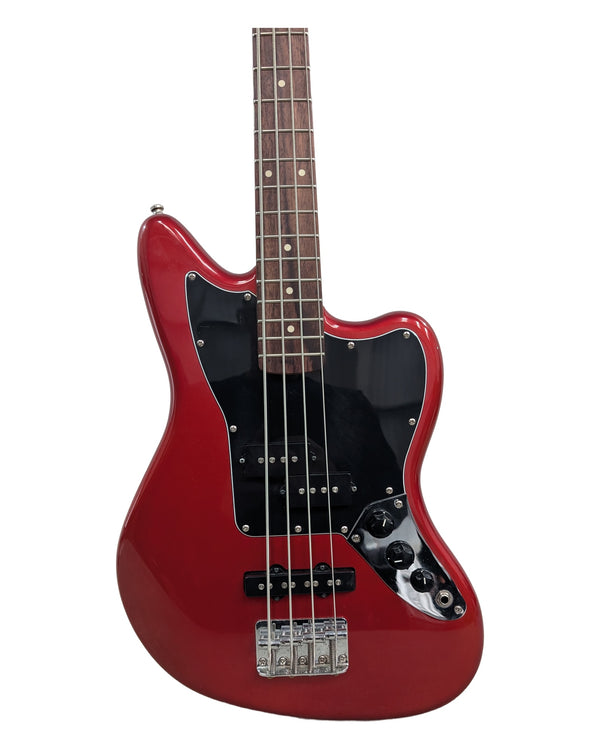 Squier Vintage Modified Jaguar Bass Special SS - Bass Guitar - Red - Very Good