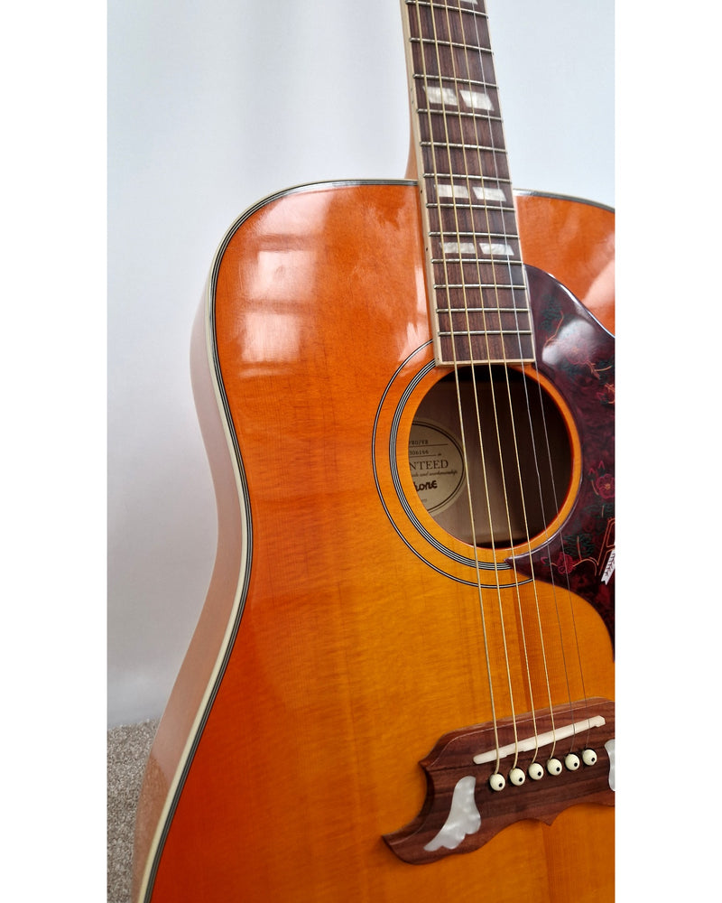 Epiphone Dove Pro/VB Masterbuilt - Acoustic Guitar - Good w/ new strings - image 6