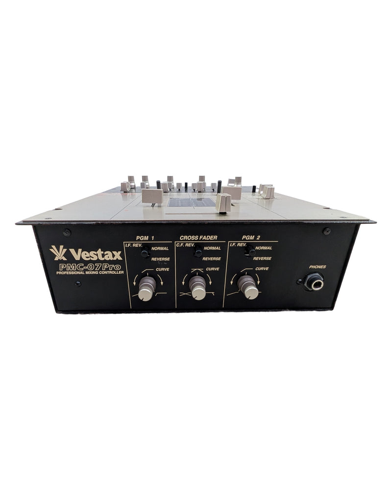 Vestax PMC-07Pro - DJ Equipment - Silver/Black - Good w/ Power Supply - image 1