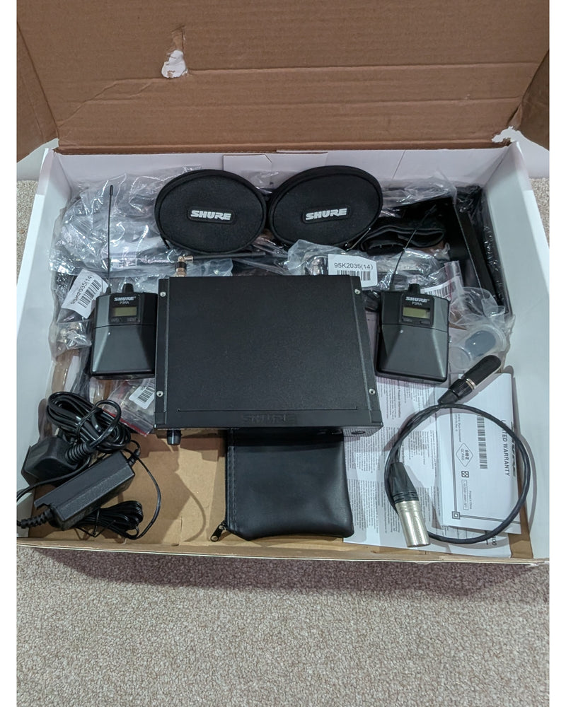 Shure P3T - Wireless System - Black - Excellent w/ Original Box, Manuals, Power Supply - image 11