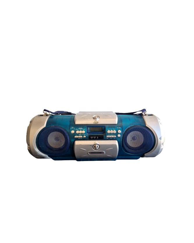 JVC RV-B550 - Radio - Blue - Fair - Image 1