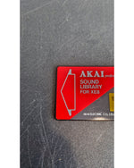Akai SL801R - Sound Library Card - Red – Sound Library Card - Excellent - Image 3
