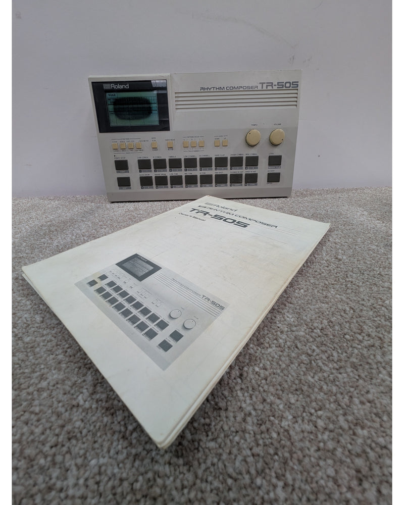 Roland TR-505 - Drum Machine - Light Grey - Good w/ Manuals - image 13