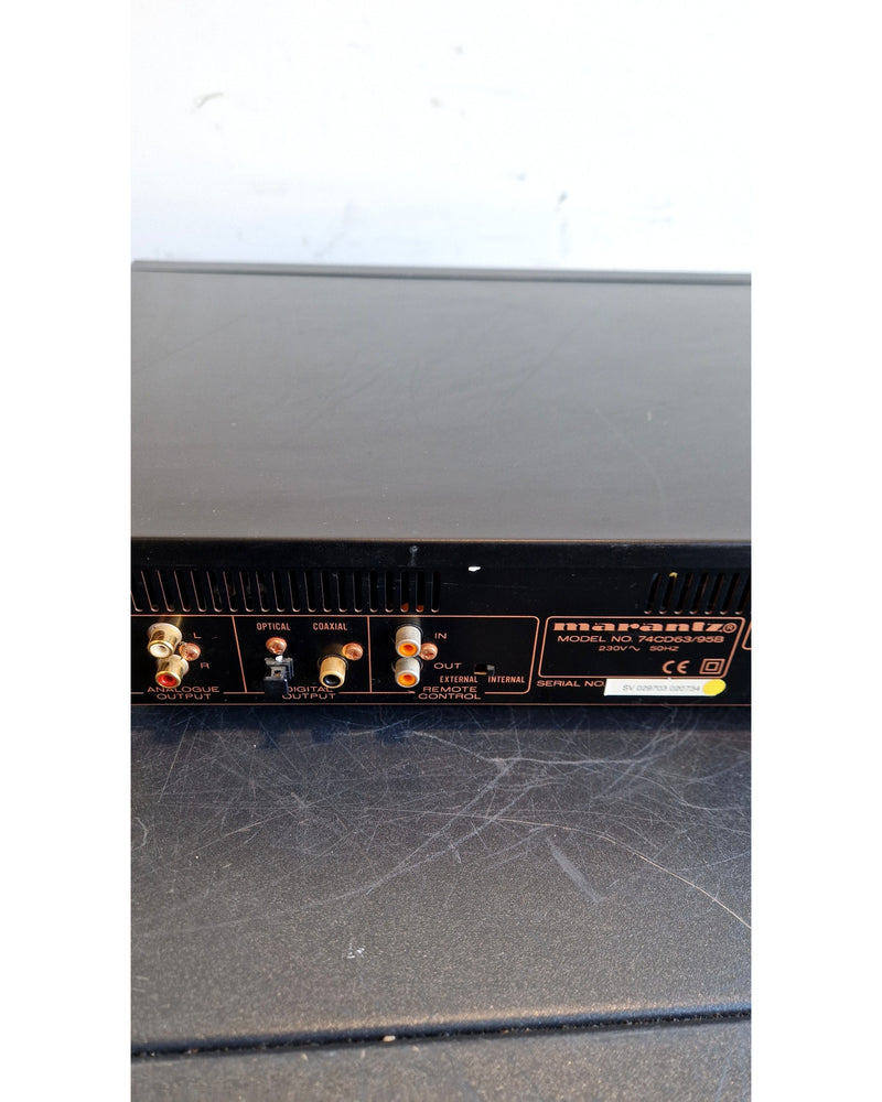 Marantz CD-63 MkII KI Signature - CD Players - Black - Excellent w/ Original Box - Image 15