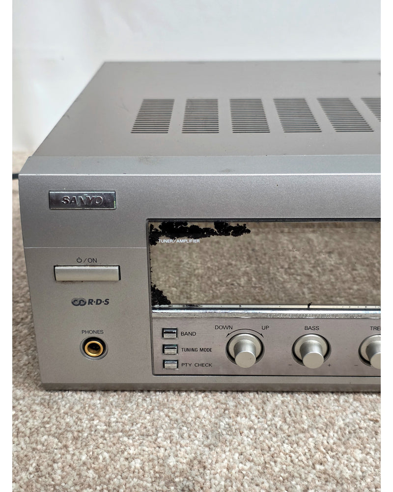 Sanyo JCX-007 - Hi-Fi Amplifier - Silver - Fair - image 2