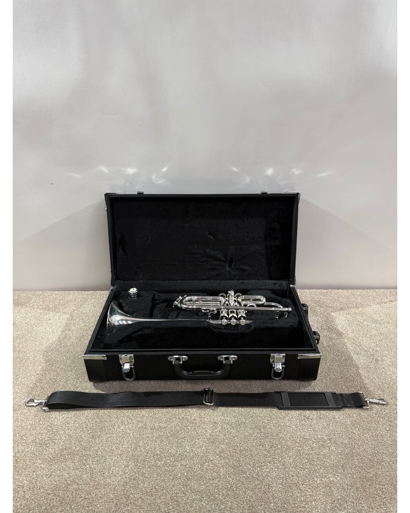 John JP152 - Trumpets & Cornets - Silver - Excellent w/ Hard Case - image 11