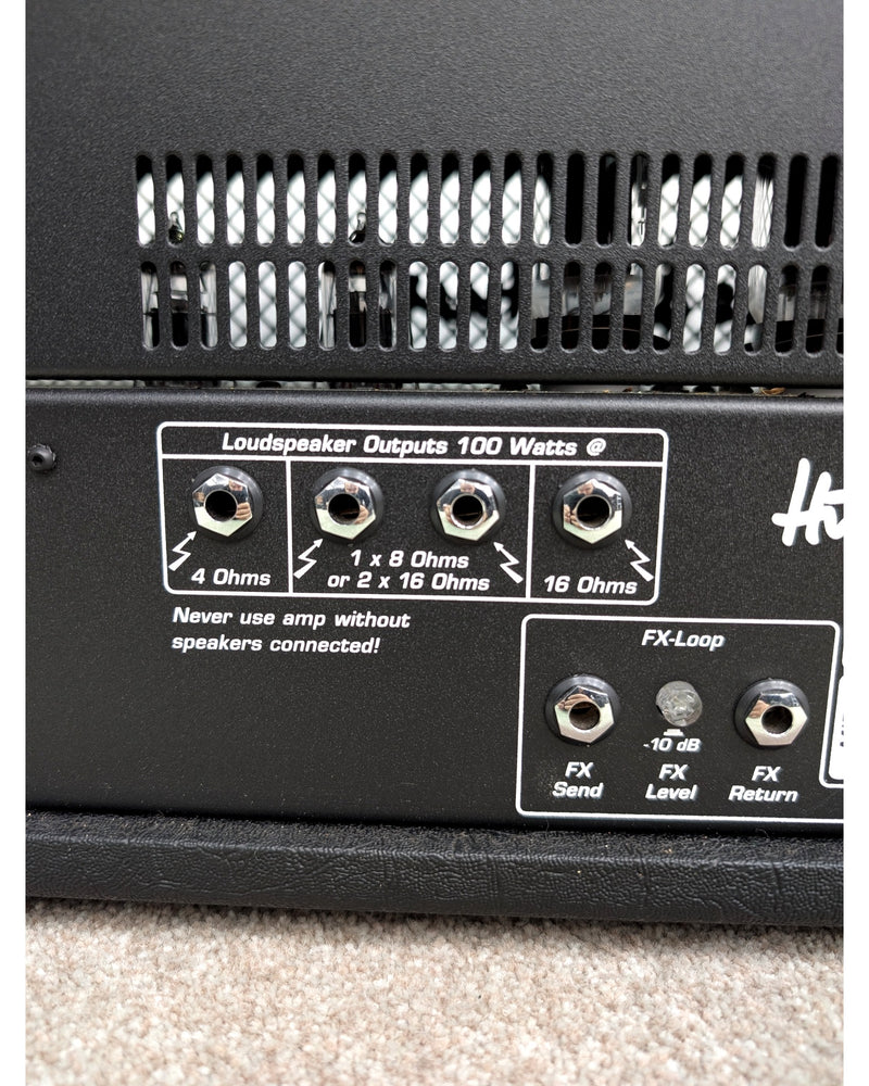 Hughes & Kettner Switchblade 100 Head - Amplifier Cab - Excellent w/ Soft Case & Footswitch - image 9