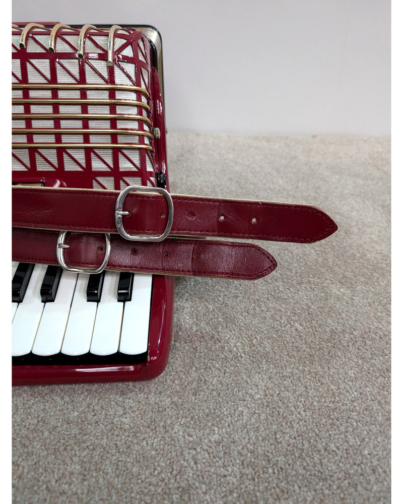 Hohner Atlantic IV Deluxe - Accordion - Red - Fair - image 2