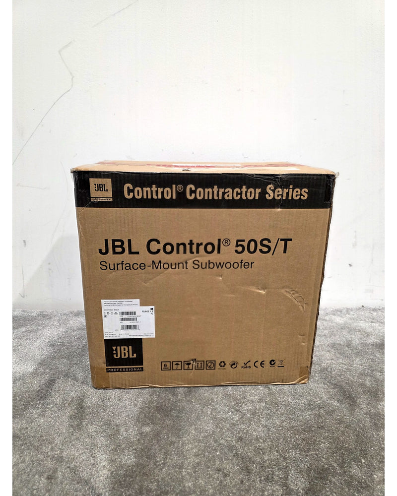 JBL Control 50S/T - Subwoofer - Black - Excellent w/ Original Box & Manuals - Image 7
