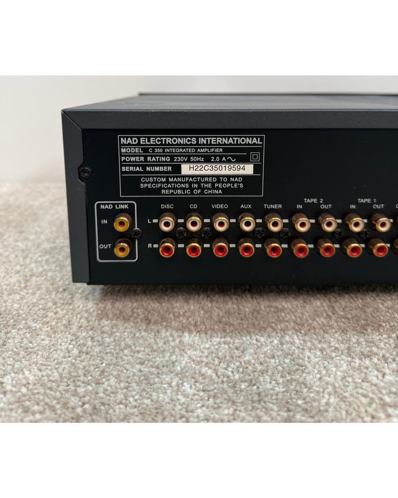 NAD C 350 - Hi-Fi Amplifier - Very Good w/ Manuals - image 8