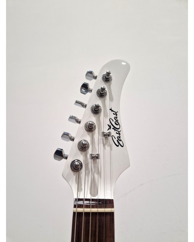 Eastcoast HM1 - Electric Guitar - White - Like New w/ Original Box - Image 10