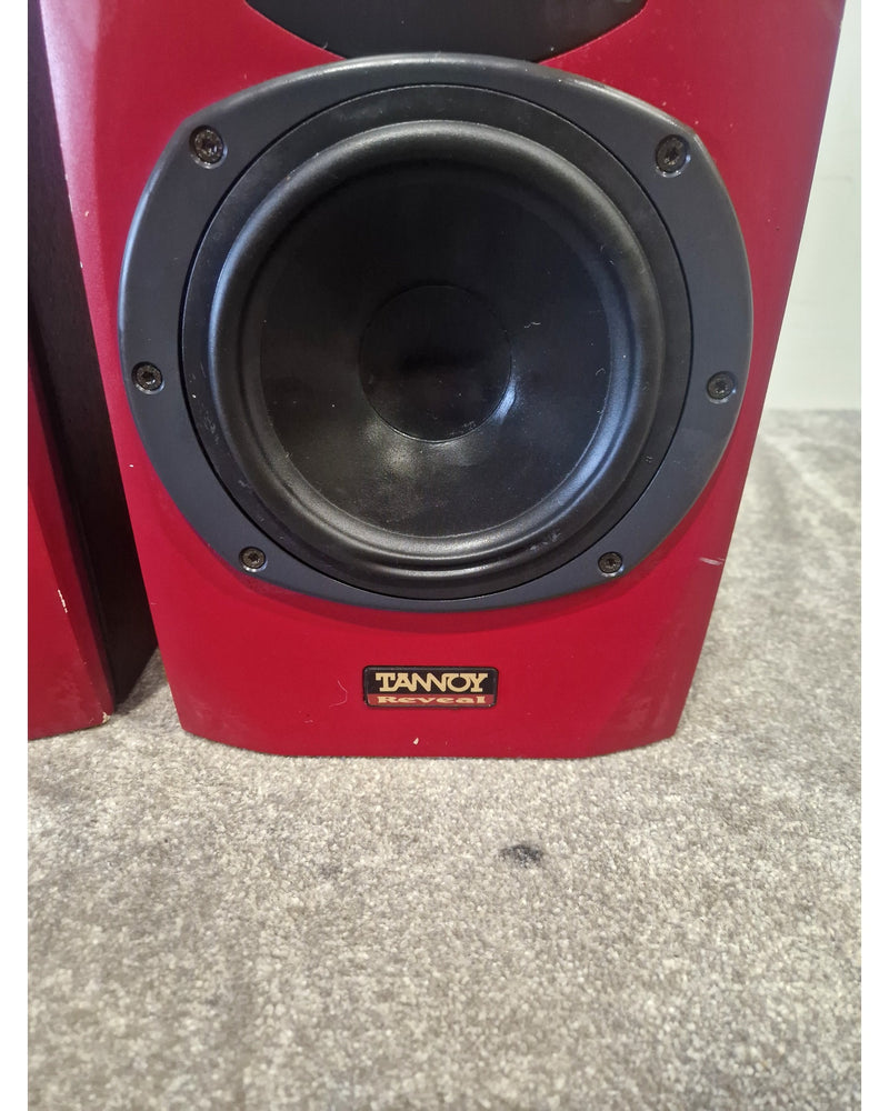 Tannoy Reveal - Studio Monitors Pair - Red - Fair - Image 8