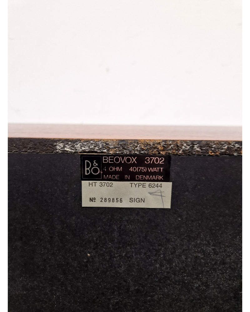 Beovox 3702 - Hi-Fi Speakers Pair - Wood Finish - Good - Image 5