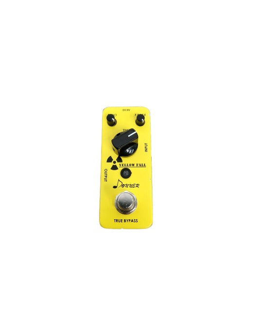 Donner Yellow Fall Delay mini Pedal - Excellent - image 1